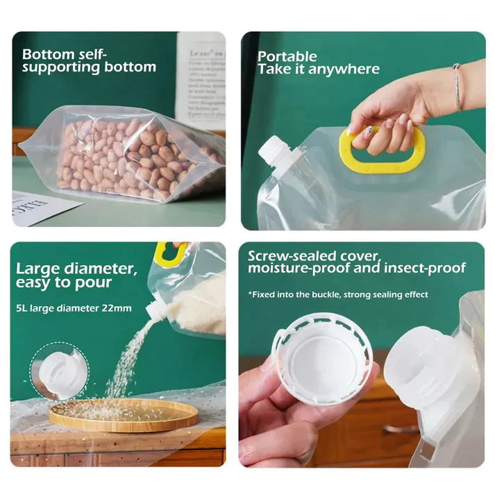 ABS Quality Moisture-Proof Sealed Bags 🔥 Grab Pack of 8 @ Rs. 799 Only 🔥